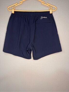 Bermies Men's Navy Athletic Shorts - Quick-Dry Swim Trunks